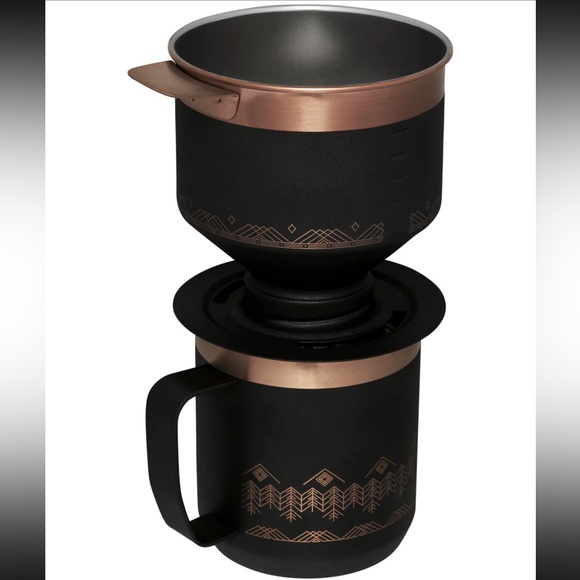 Stanley Black and Bronze Coffee Brewer Set - Picture 2 of 4